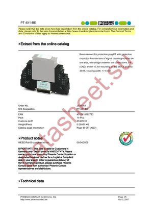 2839363 datasheet  